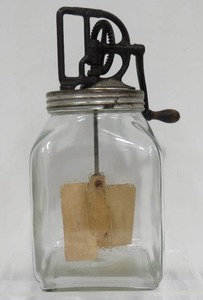 lot 45 image: Dazey Churn No. 60 Glass Butter Churn
