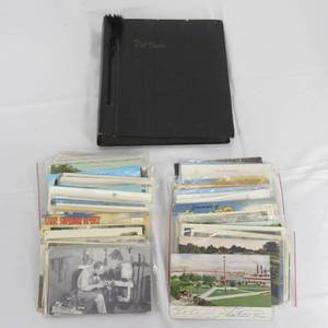 lot 74 image: AntiqueVintage Lot of Postcards All Minnesota TownCities