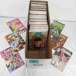 lot 98 image: 150 Marvel Superhero Comic Books Dr. Strange, Silver Surfer, The New Mutants & More