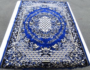 lot 191 image: Beautiful Blue 76 x 53 VelvetSilk() Wall Tapestry