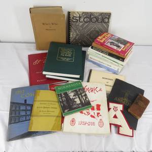lot 189 image: Minnesota History, Yearbooks and Other Minnesota Ephemera Books
