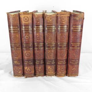 lot 190 image: Complete 6 Volume Set 1901 Imperial Reference Library