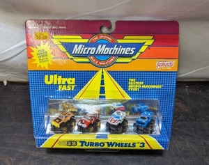 lot 16 image: Vintage Micro Machines Turbo Wheels #3