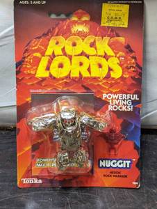 lot 25 image: Vintage Tonka Rock Lords Nuggit Heroic Rock Warrior
