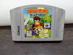 lot 9 image: Diddy Kong Racing Nintendo 64 Game Cartridge