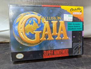 lot 2 image: Illusion Of Gaia Super Nintendo Game