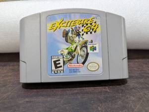 lot 52 image: Excitebike 64 Nintendo 64 Game Cartridge