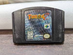 lot 54 image: Turok 2 Seeds Of Evil Nintendo 64 Game Cartridge