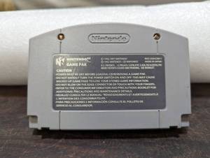 lot 61 image: F-1 World Grand Prix Nintendo 64 Game Cartridge