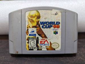 lot 70 image: FIFA World Cup 98 Nintendo 64 Game Cartridge