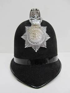 lot 48 image: Quality English Policemans Helmet