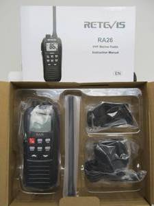lot 56 image: Brand New RETEVIS Model RA-26 Marine Radio Set