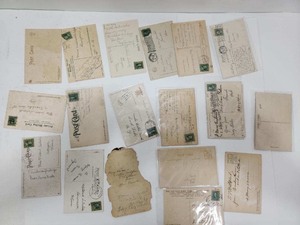 lot 91 image: Great Lot of Antique SANTA CLAUS Postcards