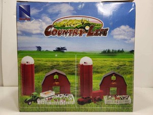 lot 183 image: Brand New Country Life Farm Toy Playset