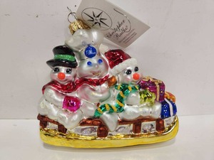 lot 189 image: New in Box Christopher Radko Glass Christmas Ornament