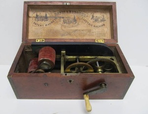 lot 127 image: Awesome Antique Davis & Kidders Electric Medical Machine