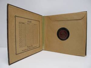 lot 129 image: Album of Antique RCA Victor Phonograph Records