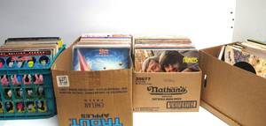 lot 161 image: Large Estate Lot of Assorted Vinyl Records