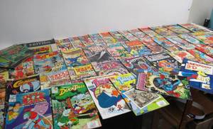 lot 170 image: Estate Lot of Vintage Mostly 80s Comic Books