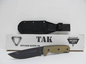 lot 210 image: Excellent TAK Ontario Survival Knife
