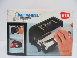 lot 232 image: Like-New WEN Wet Wheel Machine - Knife Sharpener, Honer & Grinder