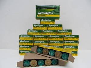 lot 235 image: Large Lot of Brand New REMINGTON 12 Gauge Buckshot Ammo Shells