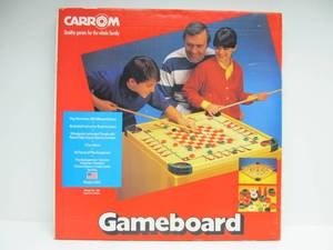 lot 274 image: NOS Vintage Factory Sealed CARROM Game Board