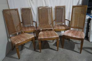 lot 1 image: dining chairs