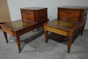 lot 2 image: side tables