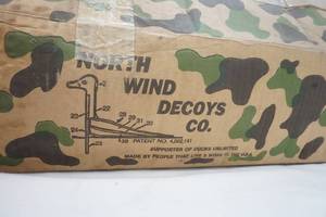 lot 37 image: Box of North Wind Decoys