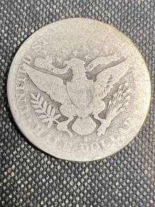 1896-S US BARBER HALF DOLLAR
