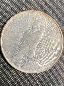 1927-D US PEACE SILVER DOLLAR