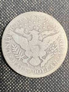 1902-S US BARBER HALF DOLLAR