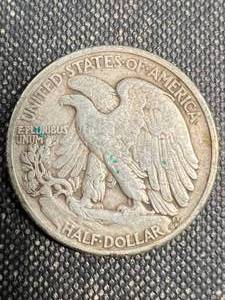 1942 US WALKING LIBERTY HALF DOLLAR