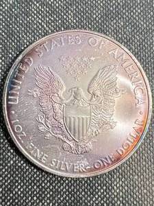 2009 AMERICAN SILVER EAGLE 1 TROY OZ .999 FINE SILVER