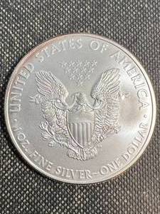 2010 AMERICAN SILVER EAGLE 1 TROY OZ .999 FINE SILVER