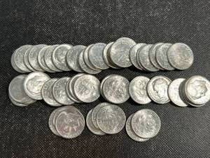 UNCIRCULATED ROLL OF 1961-D ROOSEVELT DIMES 50 COINS