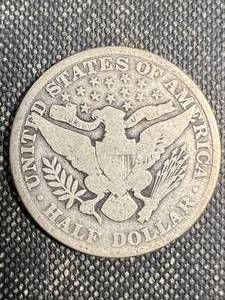 1912 US BARBER HALF DOLLAR