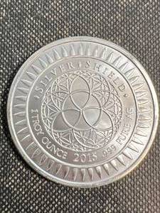 1 TROY OZ .999 FINE SILVER DONT TREAD ON ME ROUND