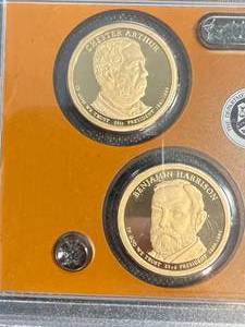 4 COIN PROOF US PRESIDENTIAL DOLLAR SET