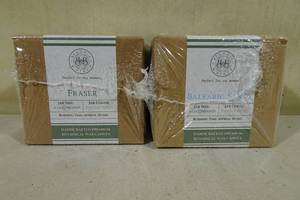 lot 82 image: 2 6oz Begonia and Bench Candles -Fraser & Balearic Sands