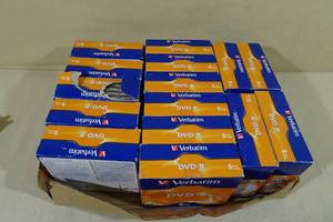 lot 111 image: 15 5 Packs Verbatim DVD-R
