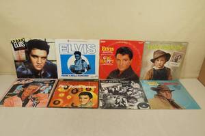 lot 123 image: 8 Elvis Presley Vinyl Record Albums