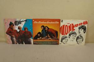 lot 126 image: 3 The Monkees Vinyl Record Albums