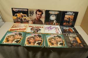 lot 133 image: 12 Vinyl Record Albums -Grease, Urban Cowboy, Dirty Dancing