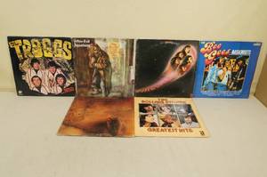lot 134 image: 6 Vinyl Record Albums -The Rolling Stones, The Bee Gees