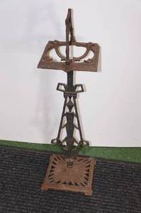 lot 152 image: Vintage Iron Ashtray Stand