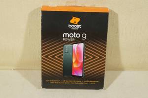 lot 153 image: Boost Mobile Moto G Power Smartphone