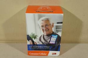 lot 155 image: Consumer Cellular CC ConnectPad Tablet with Calling Features