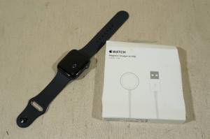 lot 168 image: Apple Watch Series 6 44mm Aluminum & Ceramic GPS Smart Watch